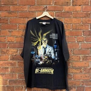 Vintage H.P. Lovecraft’s re-animator movie t shirt 00s XXXL